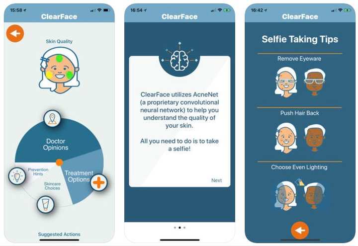 ClearFace, 臉部痘痘檢測App