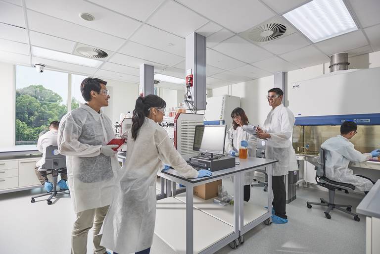 Merck Singapore Lab's Virus Clearance Lab